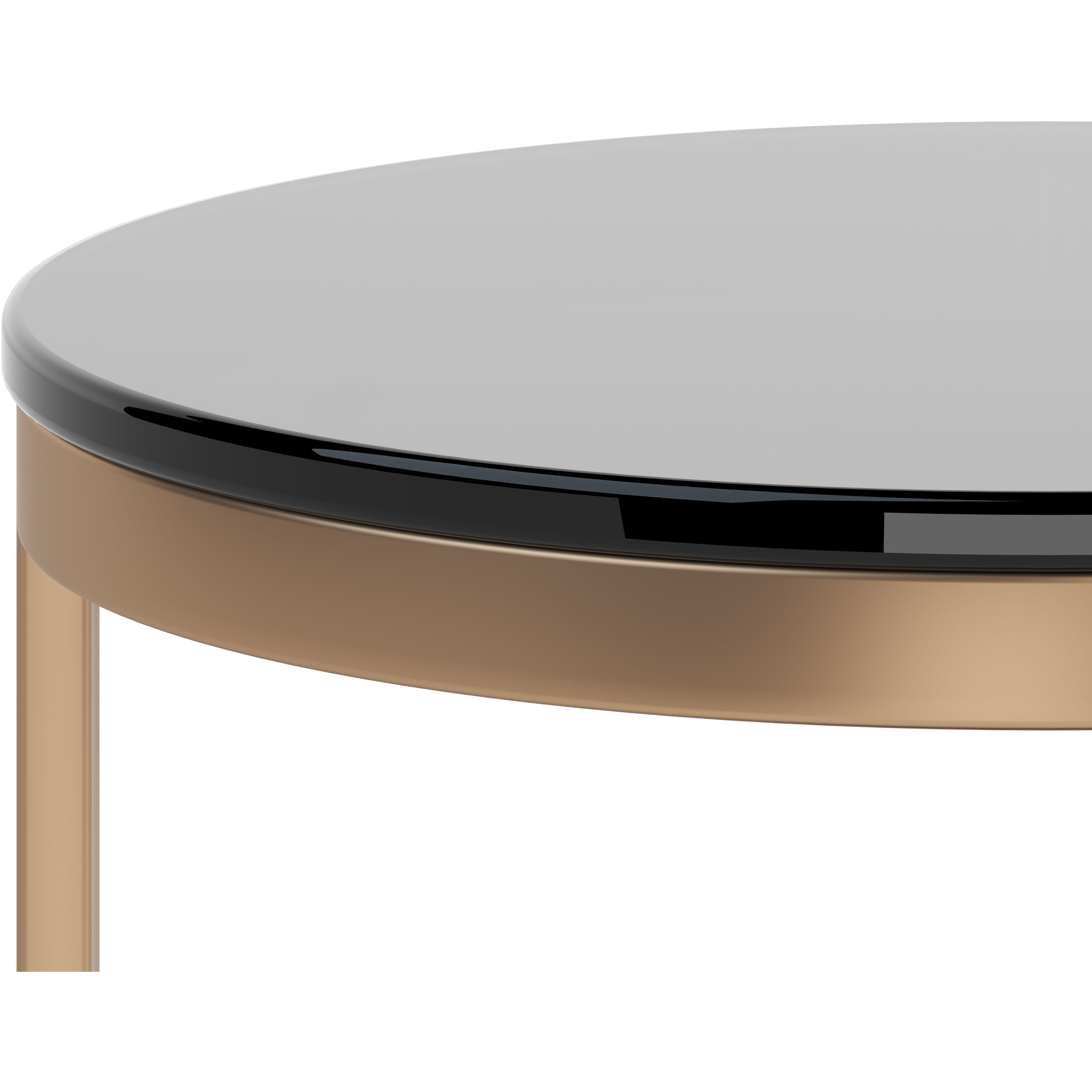 Benjamin 20 X 11 inch Antique Brass End Table